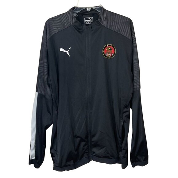Puma Training Jacket Javanon FC Soccer Club Louisville Size XL Extra Large (FLAW - Picture 1 of 8